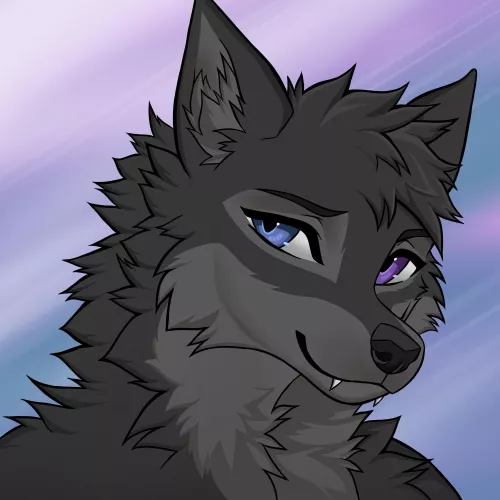 Got this fantastic icon for my fursona (Commissioned by u/eveliseart)