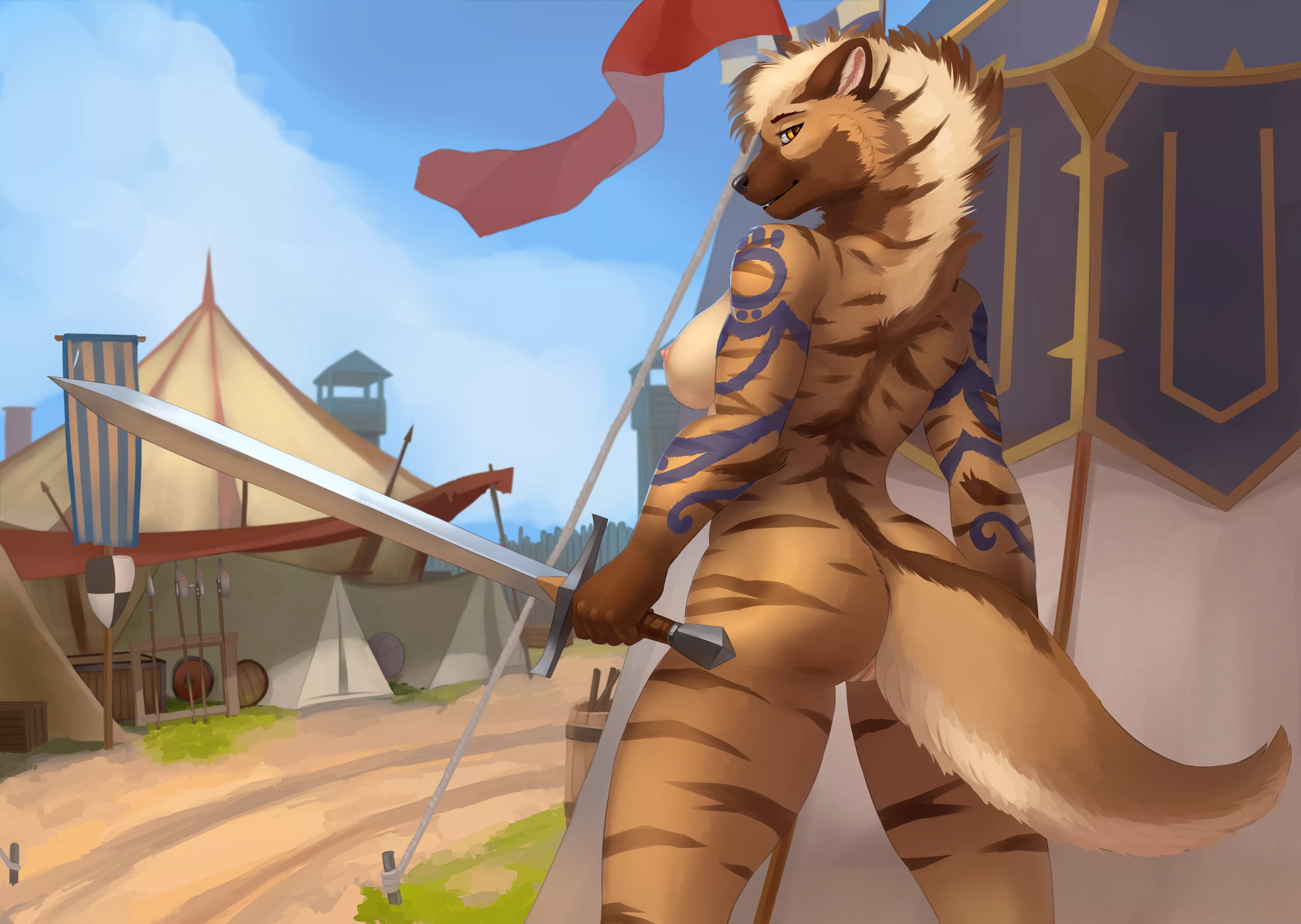 gotta love a woman with a sword [F] (merrunz)