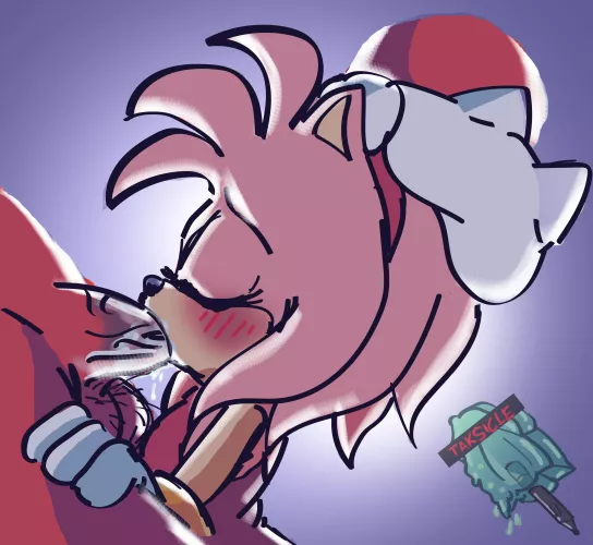 have a lot of sonic art and comms i made (and want more) So i'm just dumping them until someone pays me to draw the IDW girls so my life will be complete. This was for Amy Rose Jam 2020 (art by me: Taksicle)