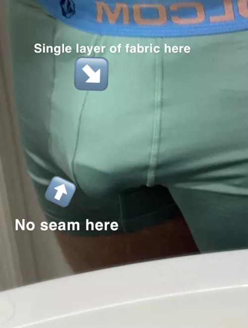 Help! I’m trying to find a pair of boxer briefs that show off my small dick. Need something thin and without the seam in the front.
