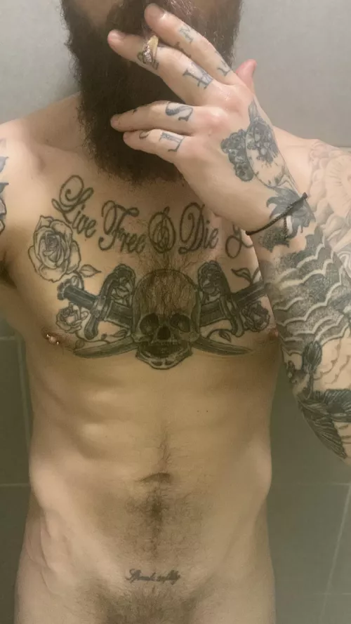 hotbox in the shower