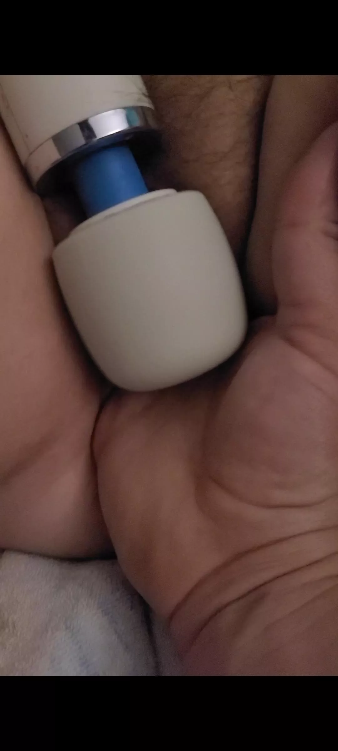 hubby and i working on the full fist.