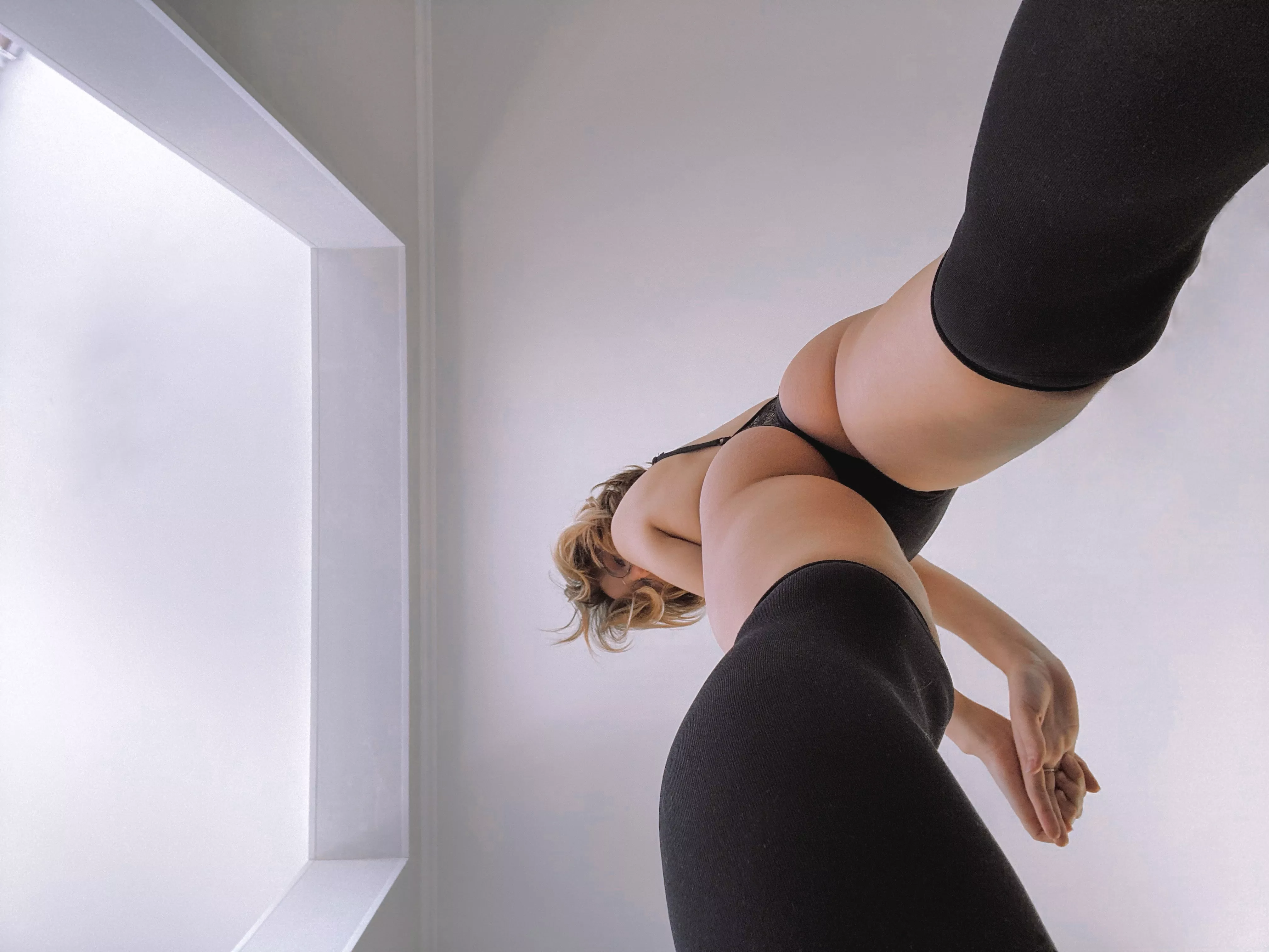 I like to look at her from below