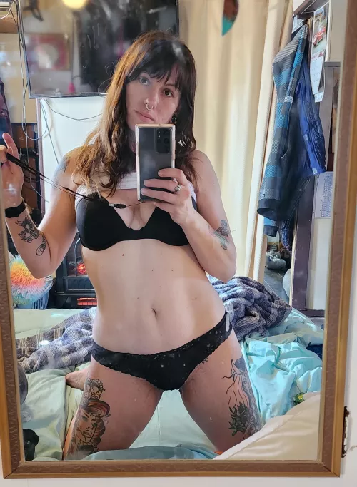 I'm happy with my body!! 250 lbs to 150 lbs took me 5 years but I'm super happy with the result!