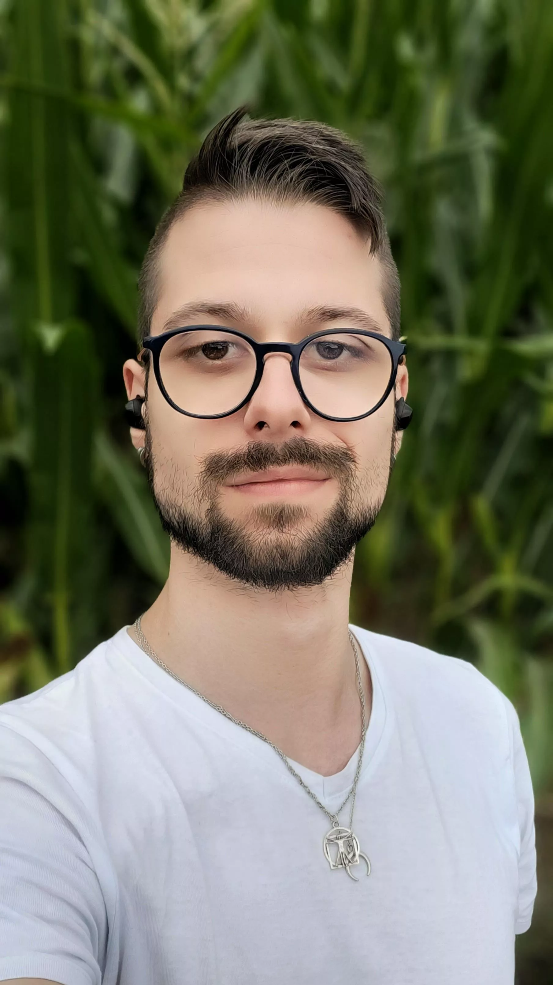 in a cornfield 🌽 cos I'm that corny y'know?