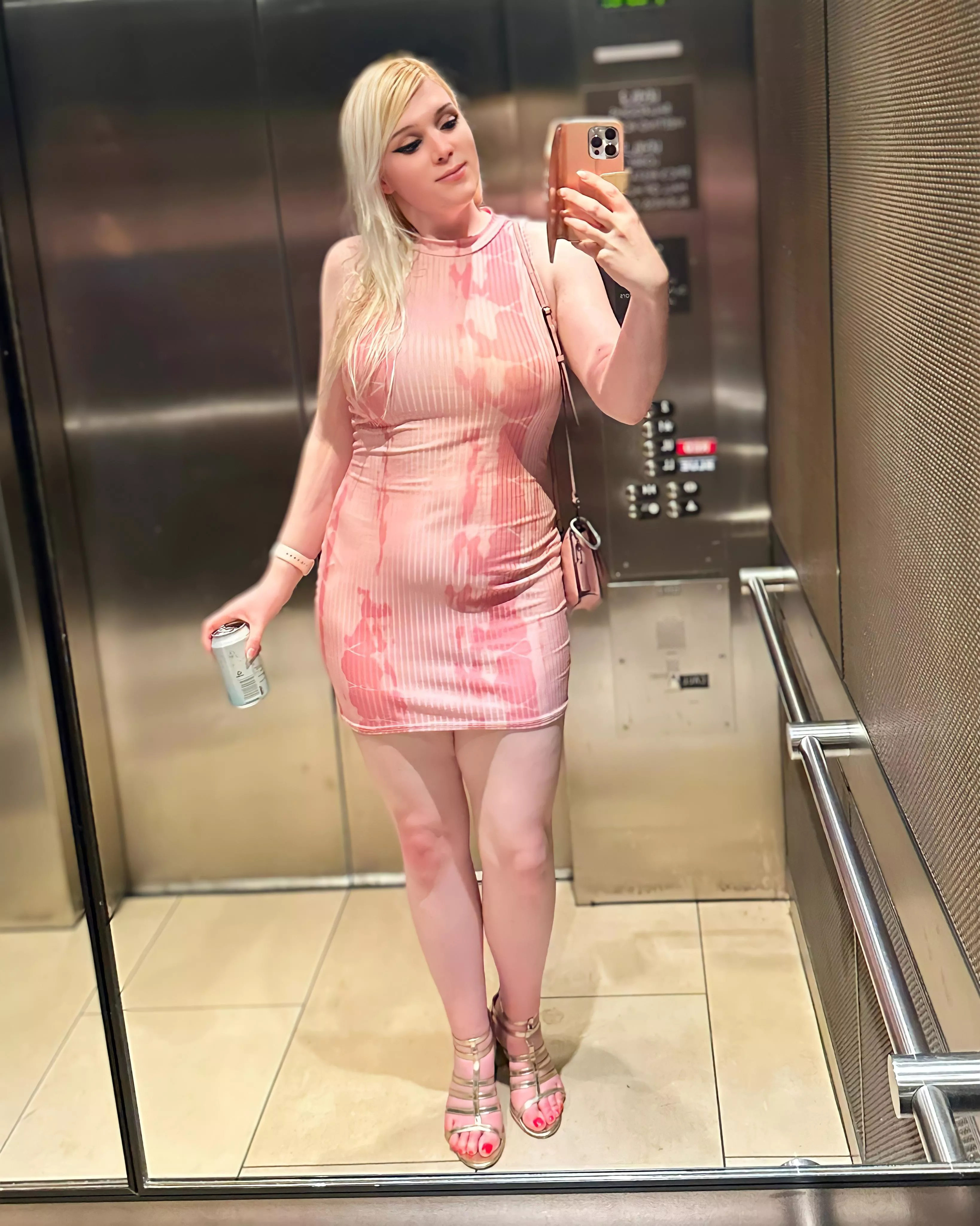 Is this curvy femboy still cute after a couple drinks 🥹