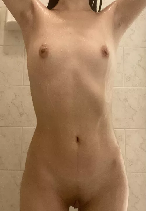 Love being dirty while getting clean 😙