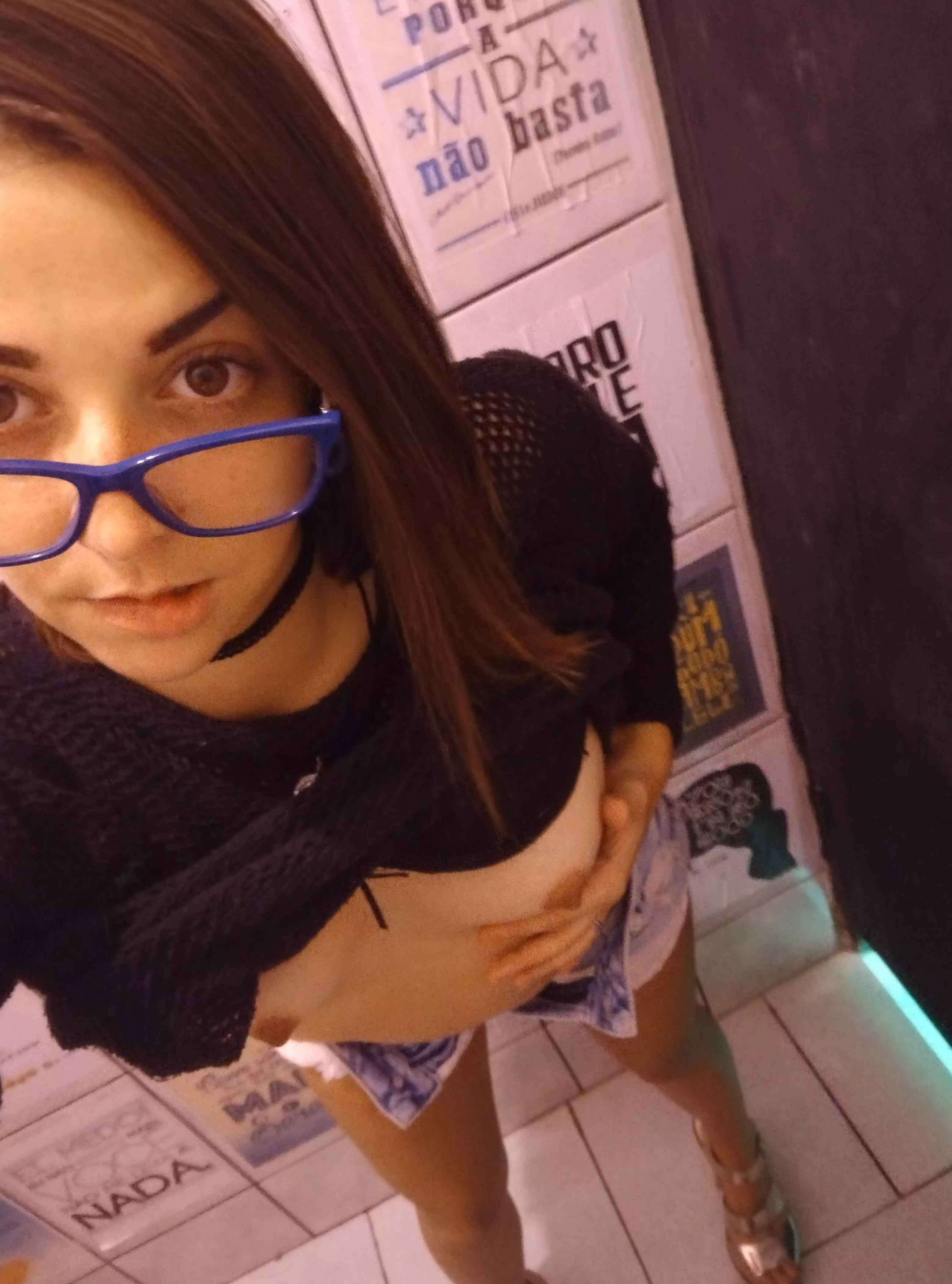 My glasses make me beautiful!