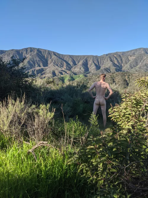 Neither my first nor last time mountain bathing.