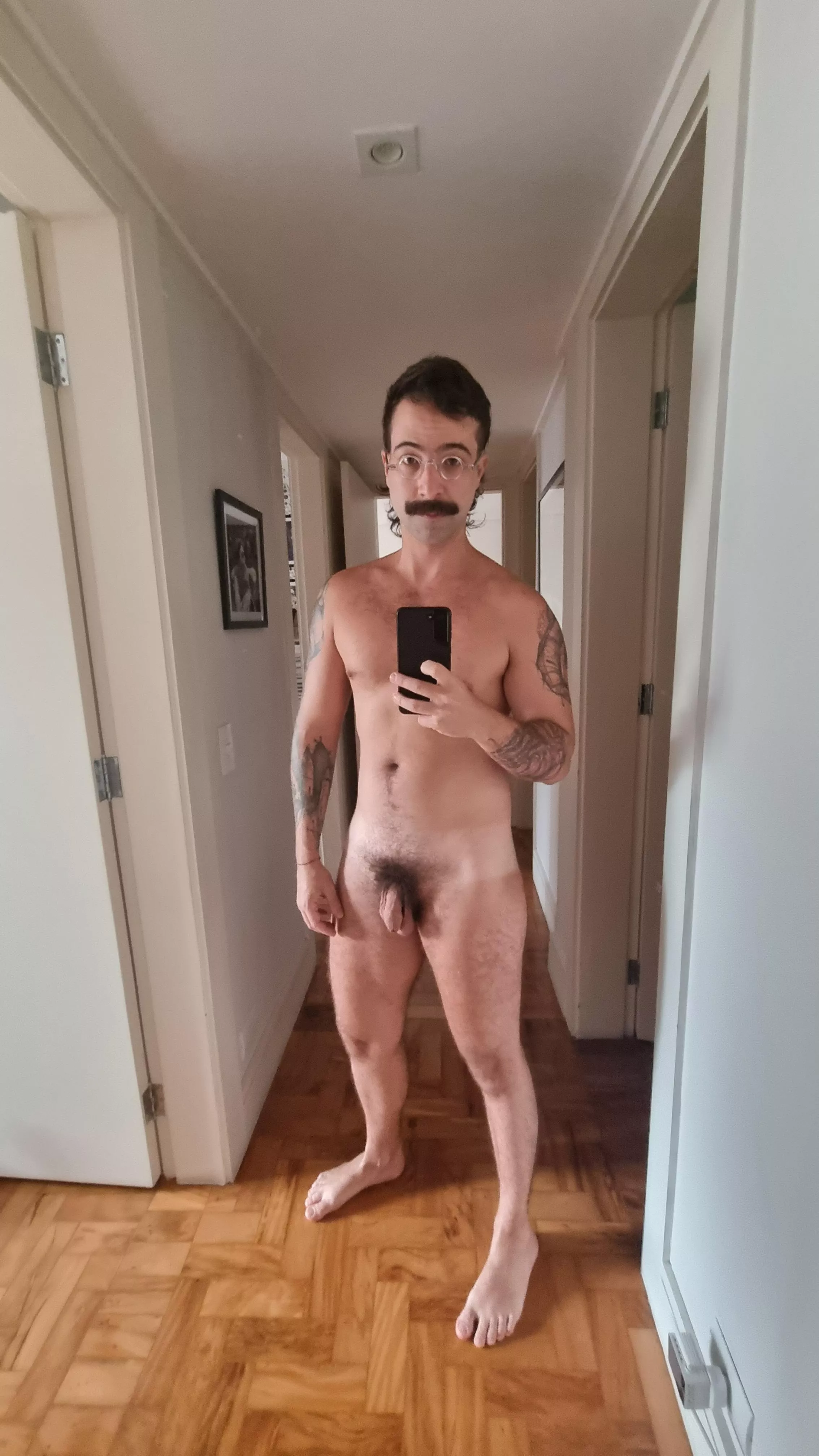new mustache nude