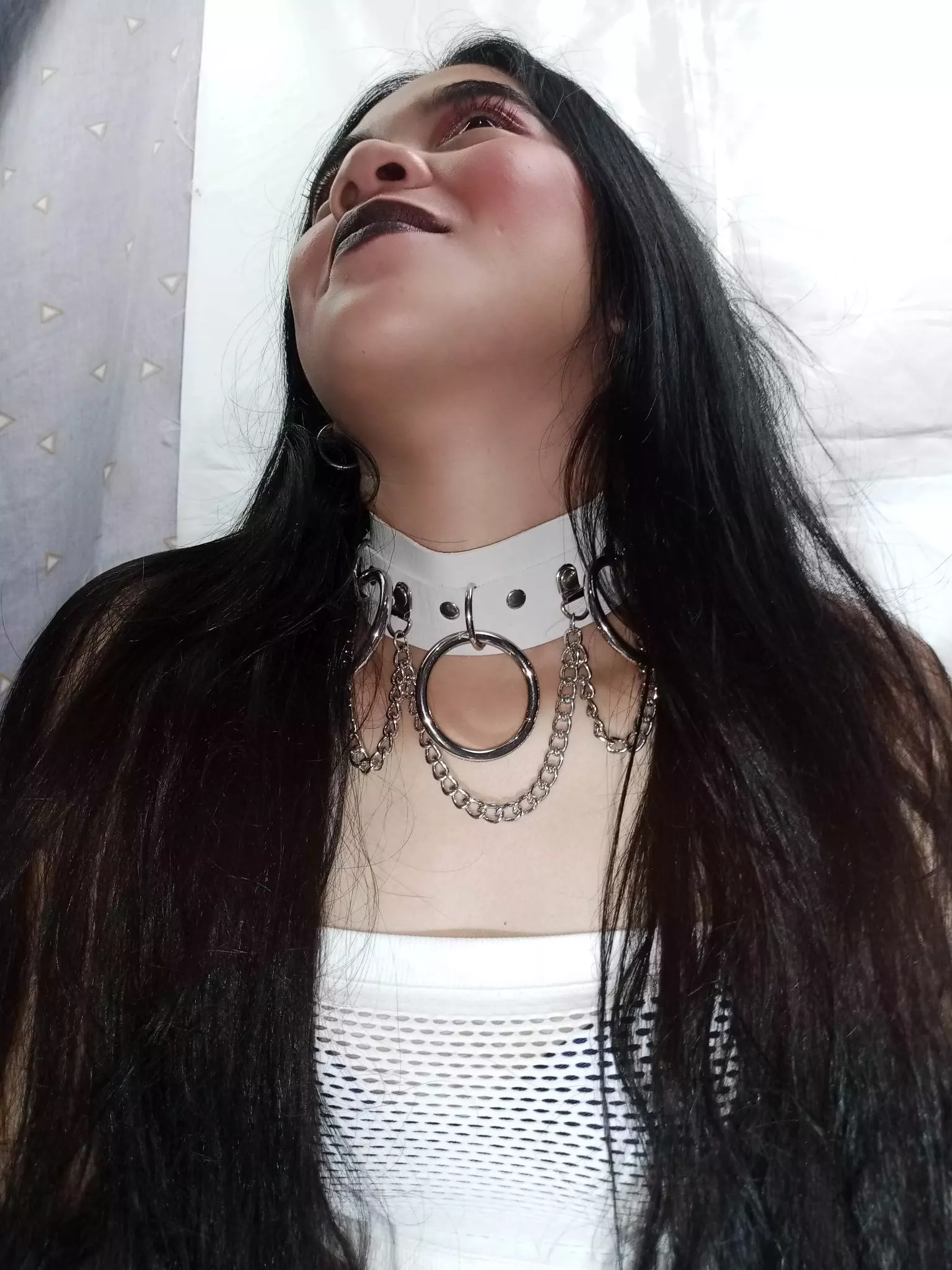 New twenty year old Filipina Reiv, never been touched, virginal, collared