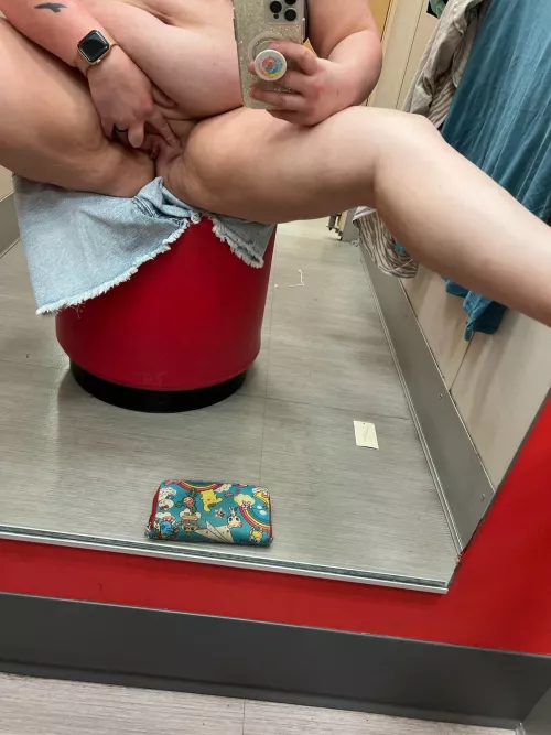 oc target dressing rooms are so nice to play in.