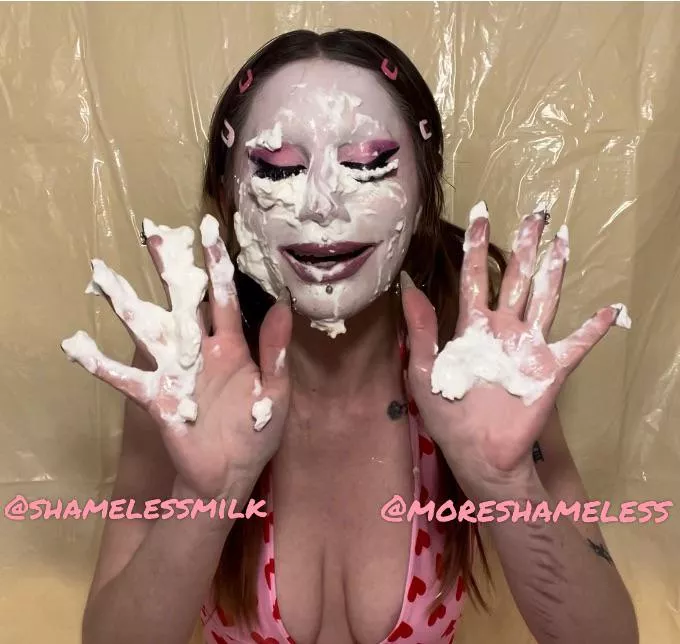 Pink Clown takes a Whipped Cream Pie to the face