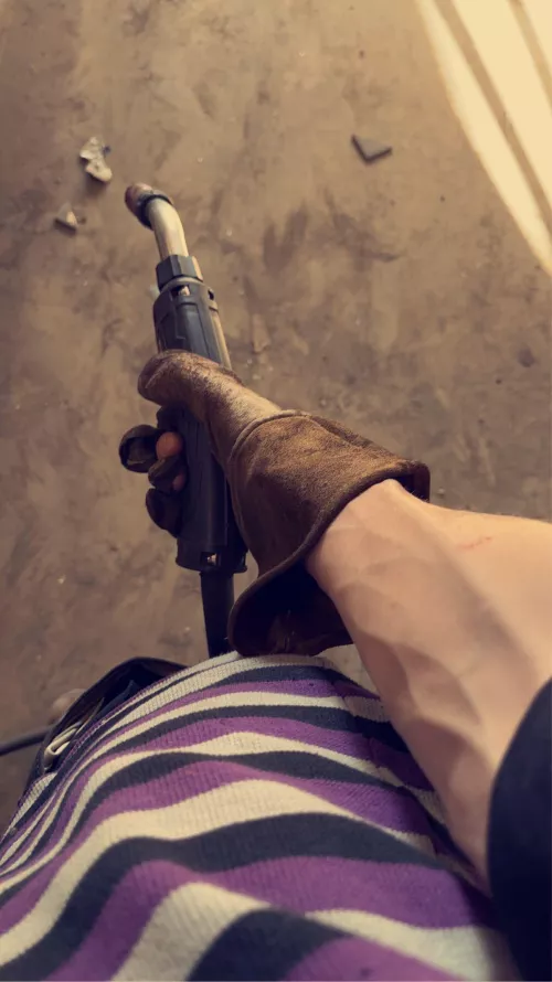 *please disregard the destroyed gloves*