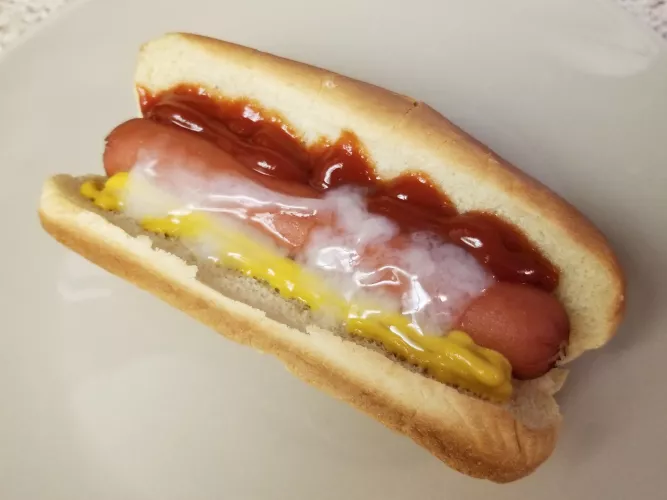 [Proof] Cum on a hot dog 🌭 (video in comments)
