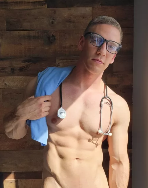 Ready for ur check up 😏..?