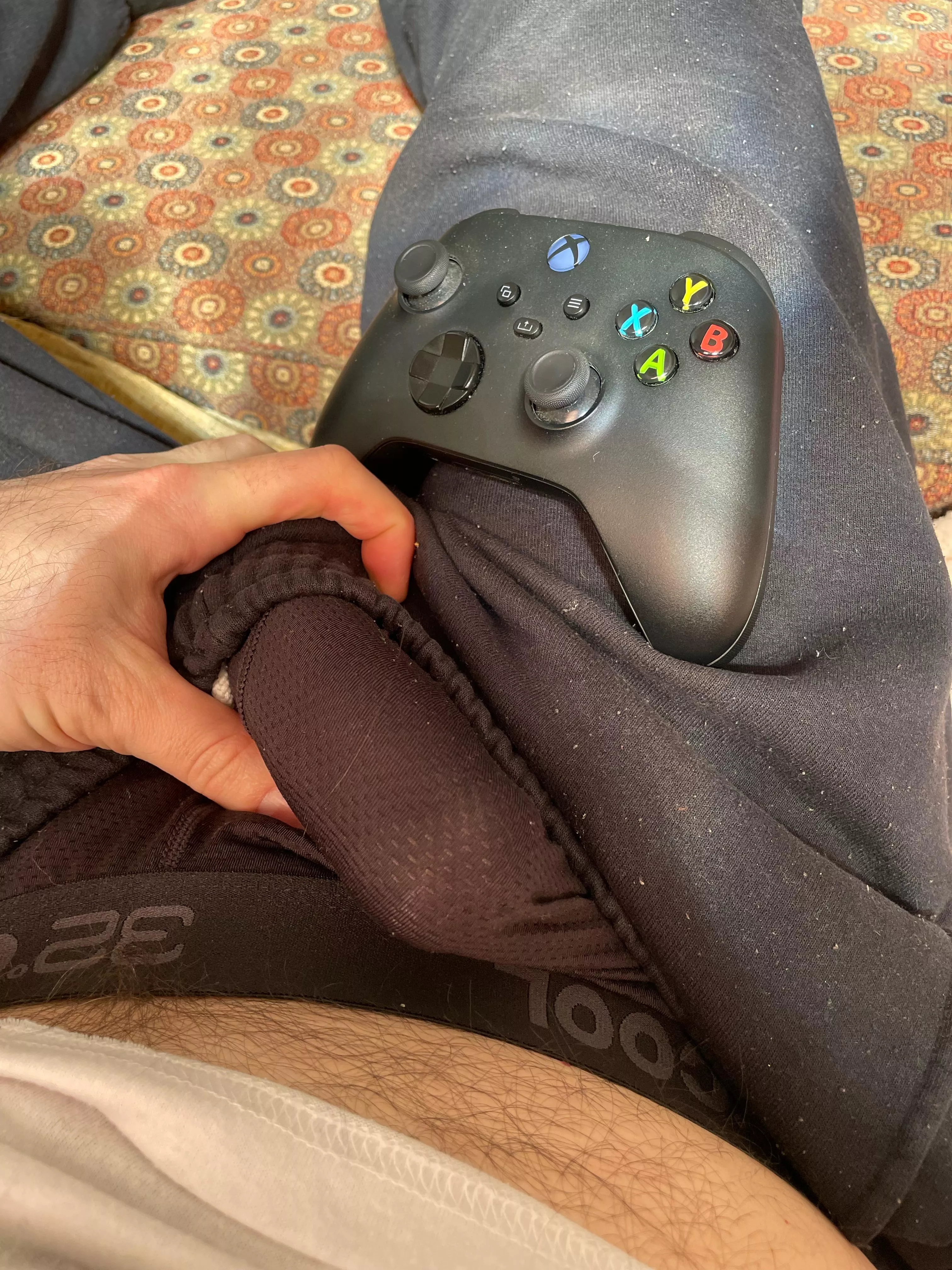 Saturday is for edging and video games