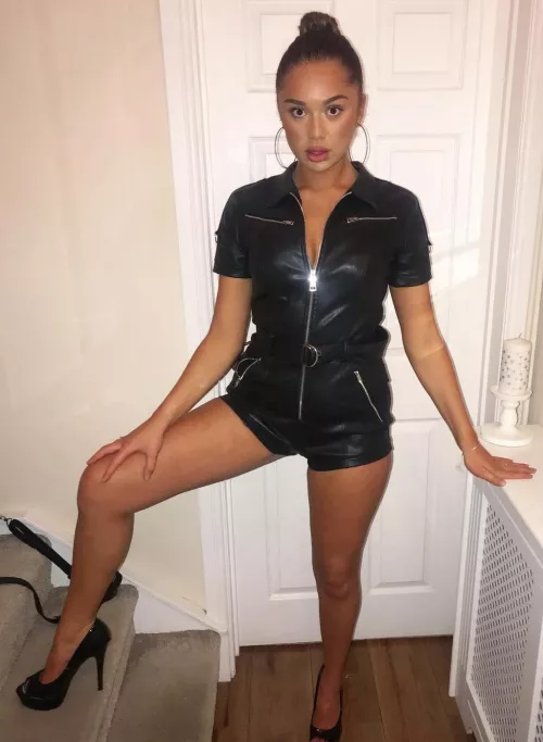 She looks ready to dominate someone