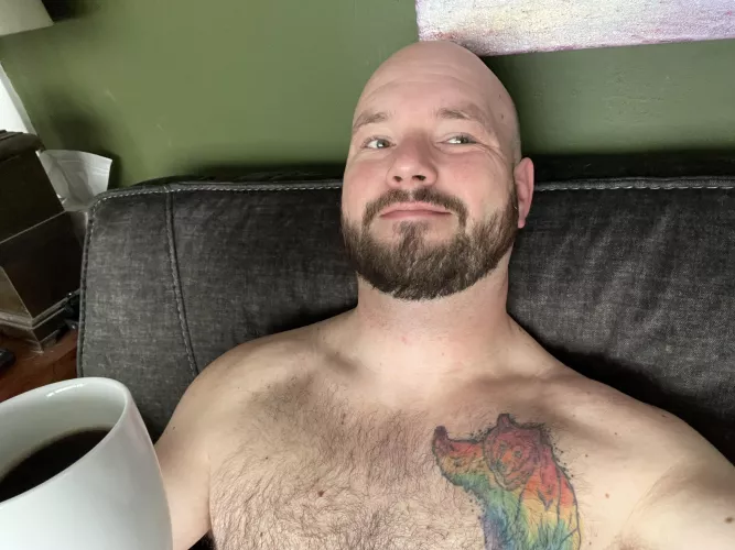 Sleepy morning coffee :)