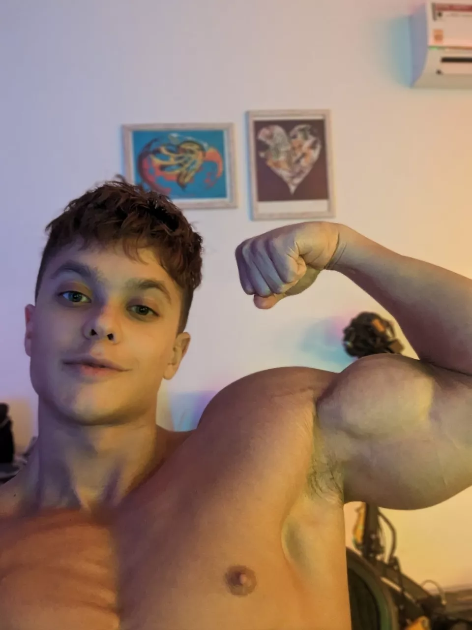 Starting to grow armpit hair out :D