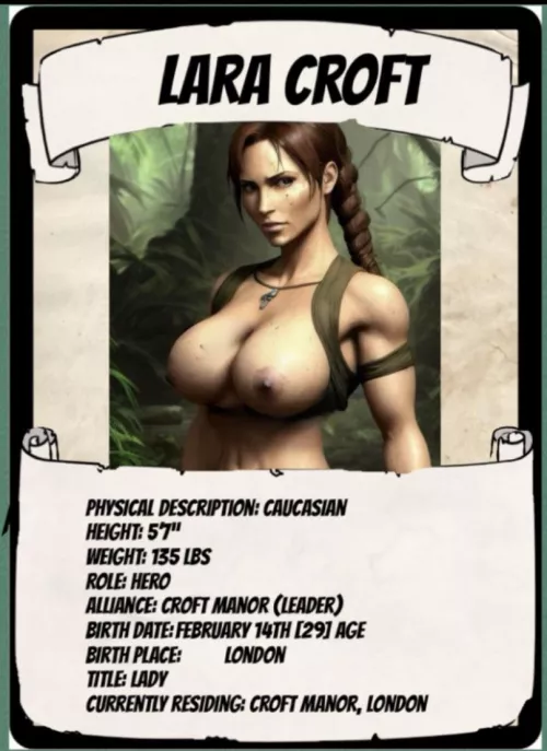 Stat card rendering I made of good ol LC for some of my E-Fiction work.