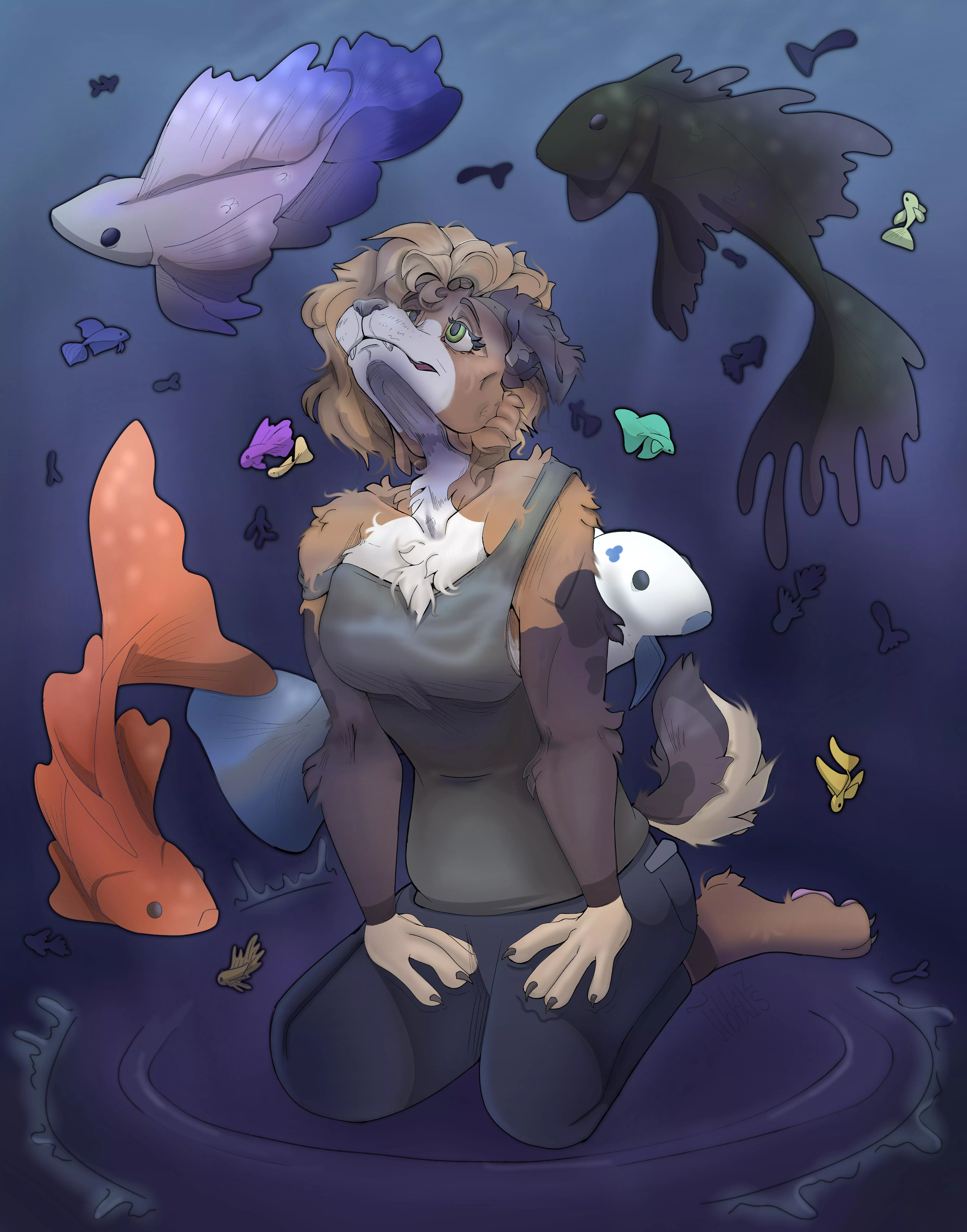 They just make life Betta :) (my art)