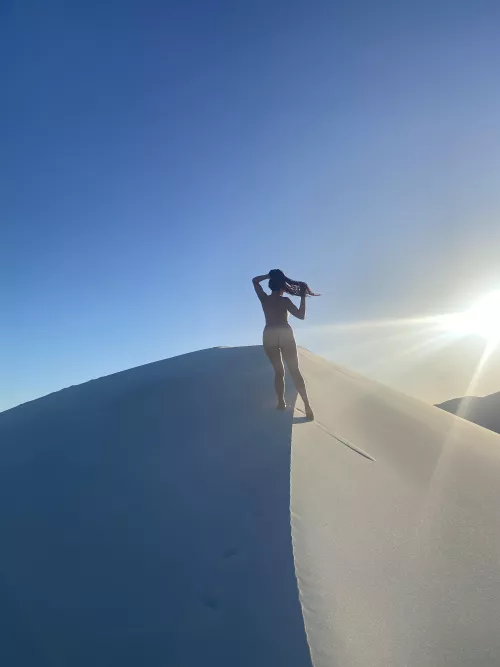 Walking between light and dark