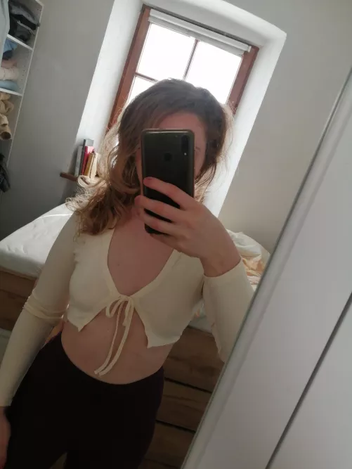 walking my dog like this - counting how many men stare at my nipples