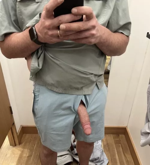 Wanna join me in the dressing room?