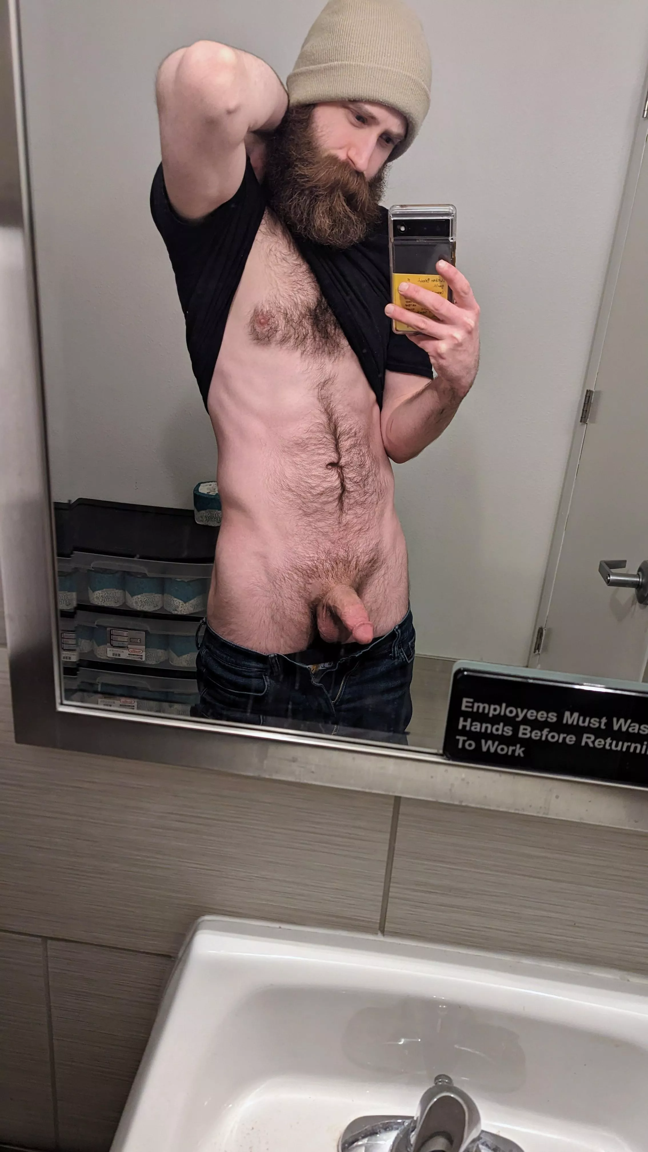 Wash your hands before you get to work ;)