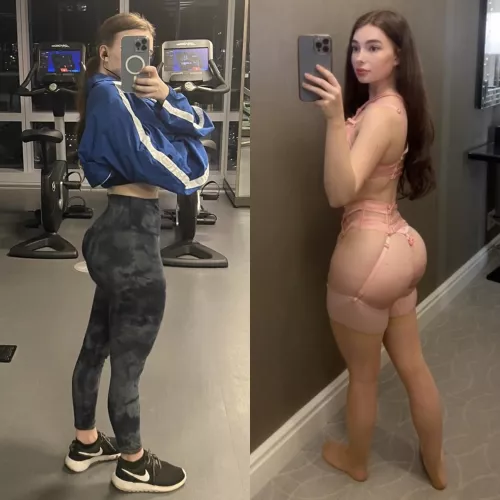 What the gym sees vs what Reddit sees