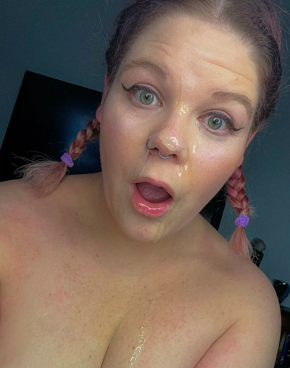 When I put in pigtails I'm asking for my face to be used