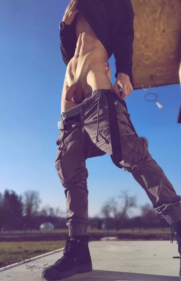 Whipped it out at work