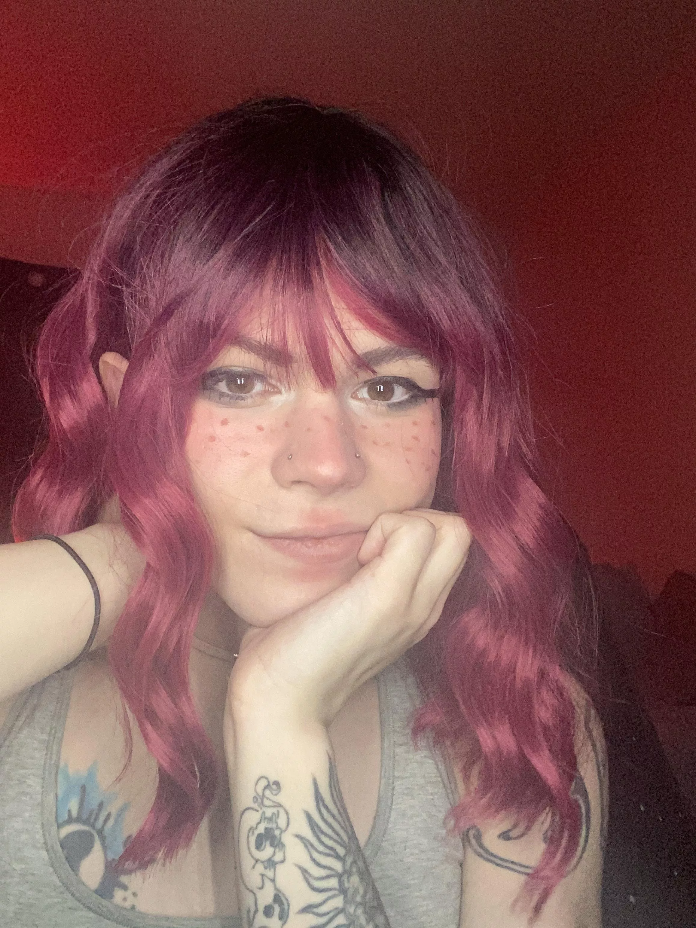 Would you kiss a girl like me??