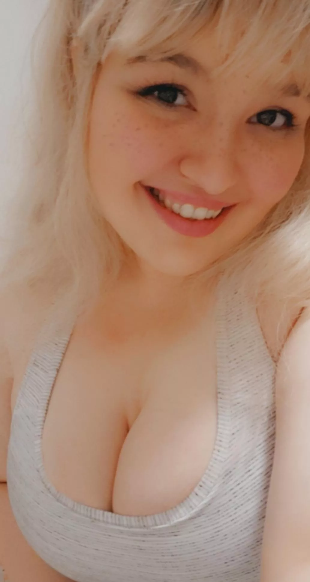 Would you peek down my sports bra while I work out?