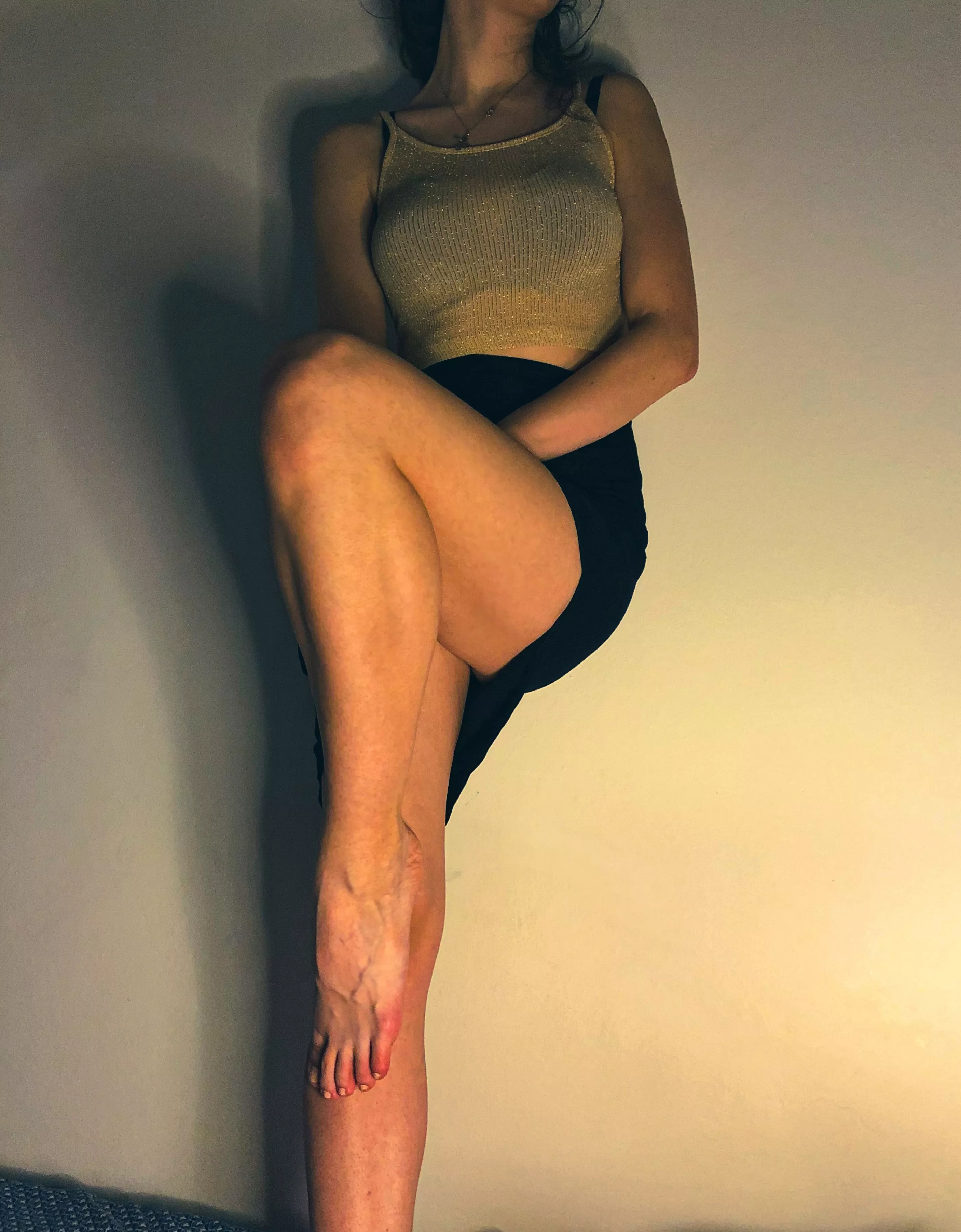 A bit shy about my legs