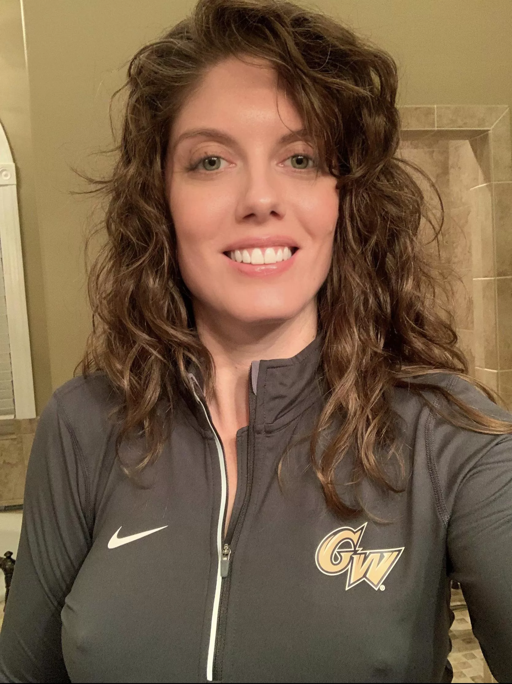 Another braless workout