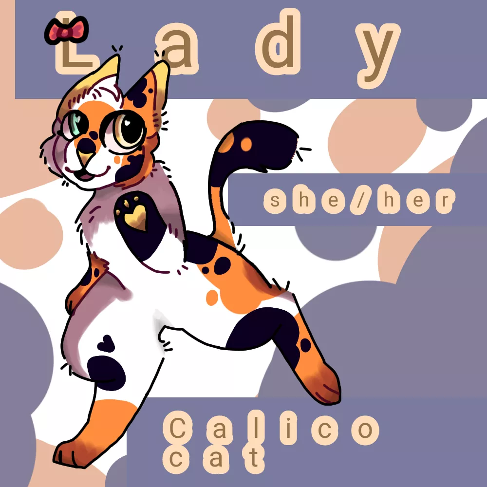 Ask Lady! She's my new fursona and she would be happy to answer stuff about her![SFW and NSFW but SFW mostly please]