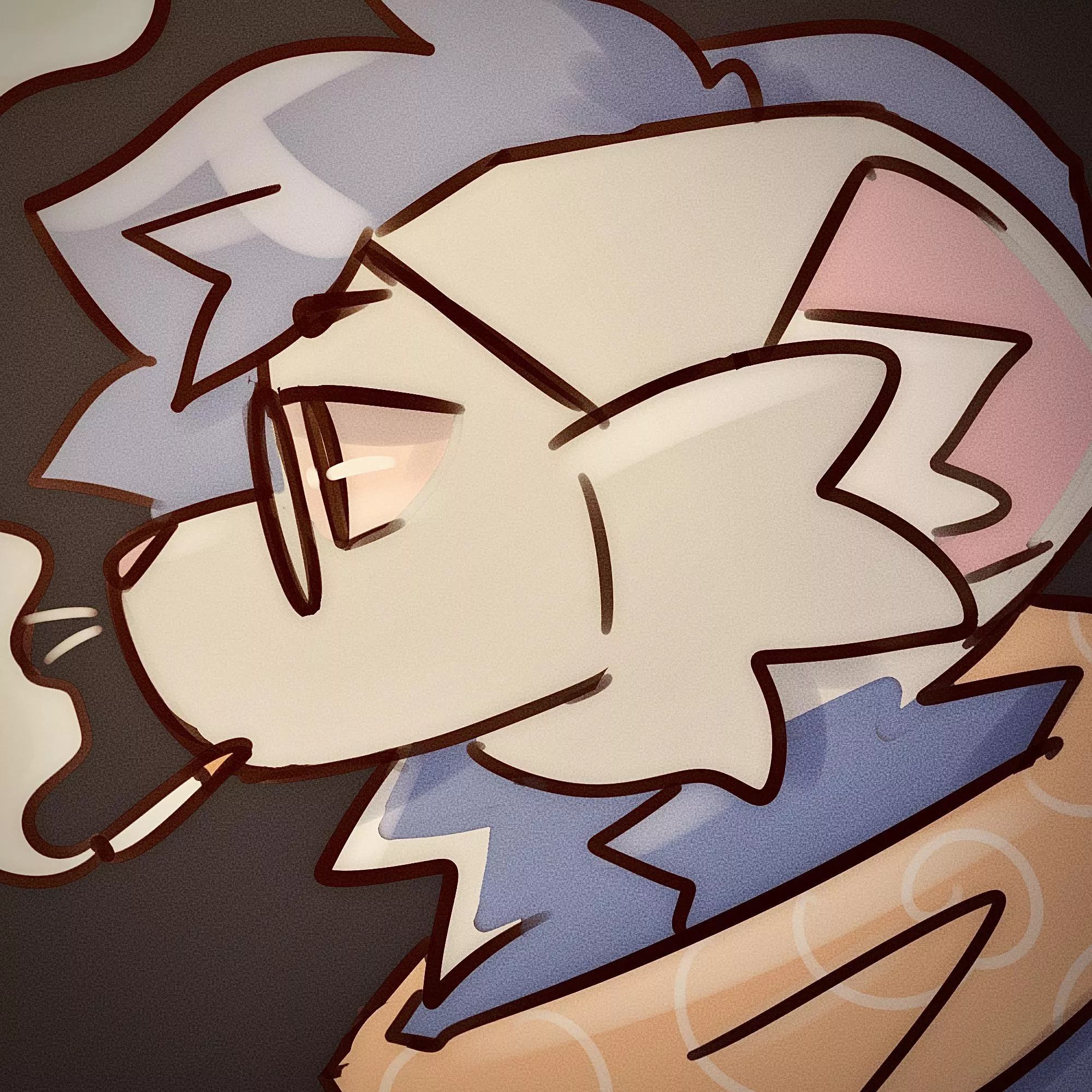 Bad habit ~ doodle by me @maiathoustra