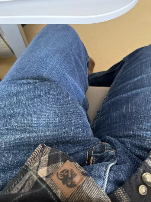 Bulging out at McDonald’s this afternoon