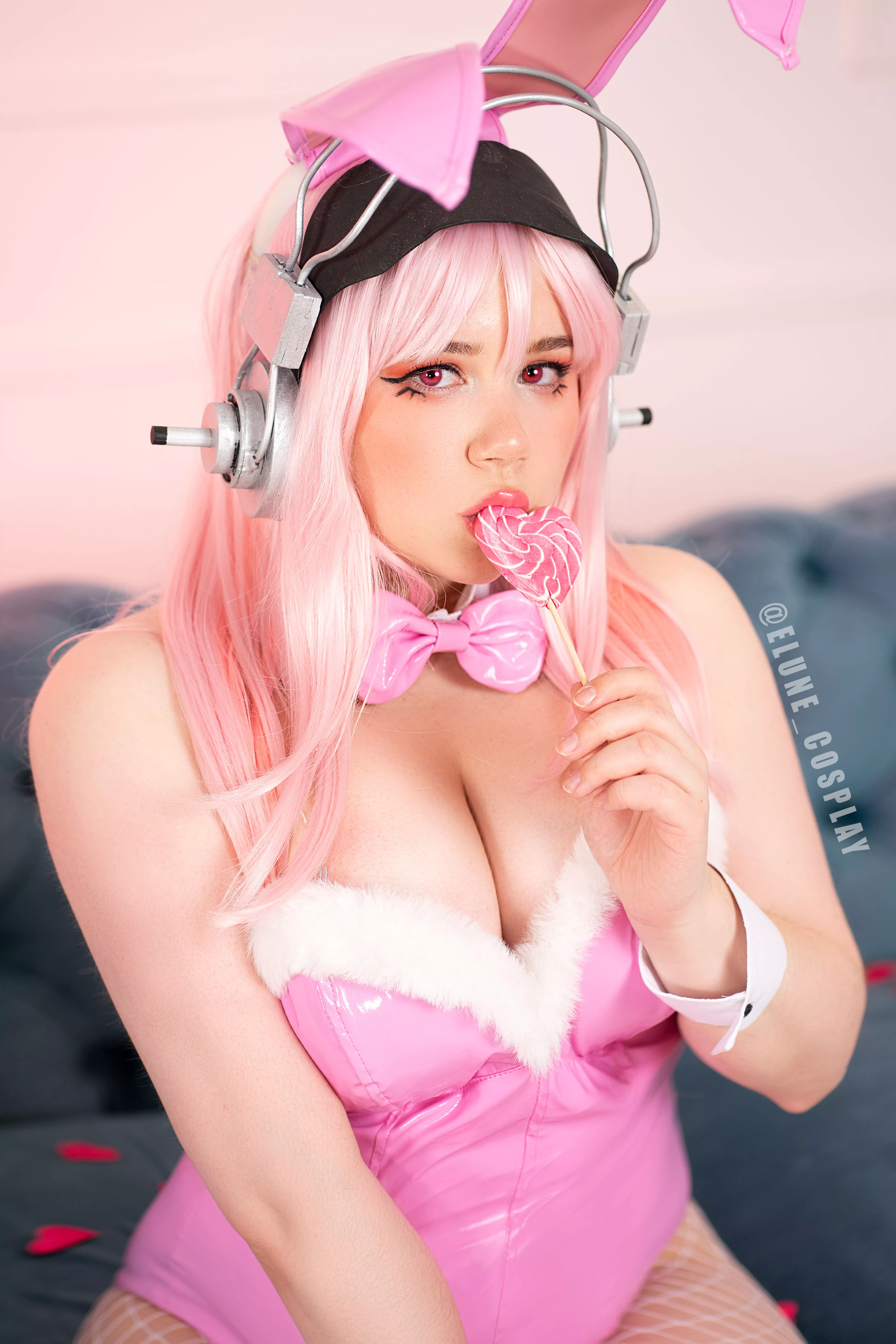 Bunny Super Sonico by Elune_cosplay