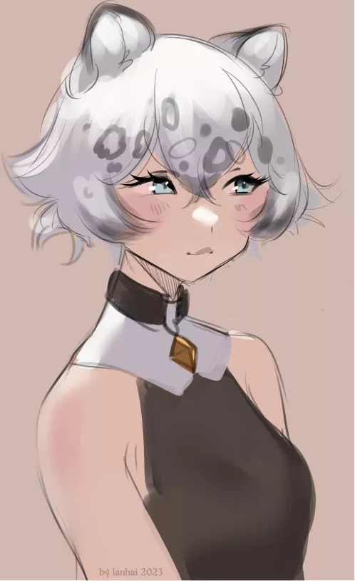 Can anyone be cuter than her? (Lanhai)