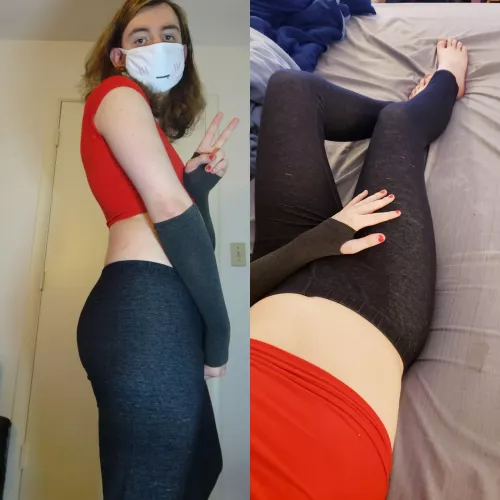 Cute outfit I like 😊 tried including my face (kind of) in the pic :3