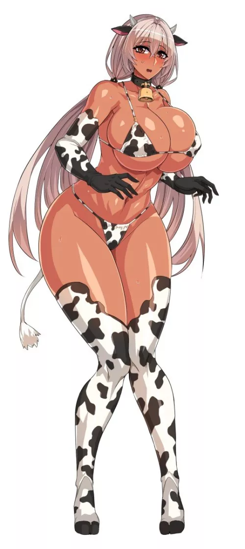 Dark skin cow bikini (Oninoe)