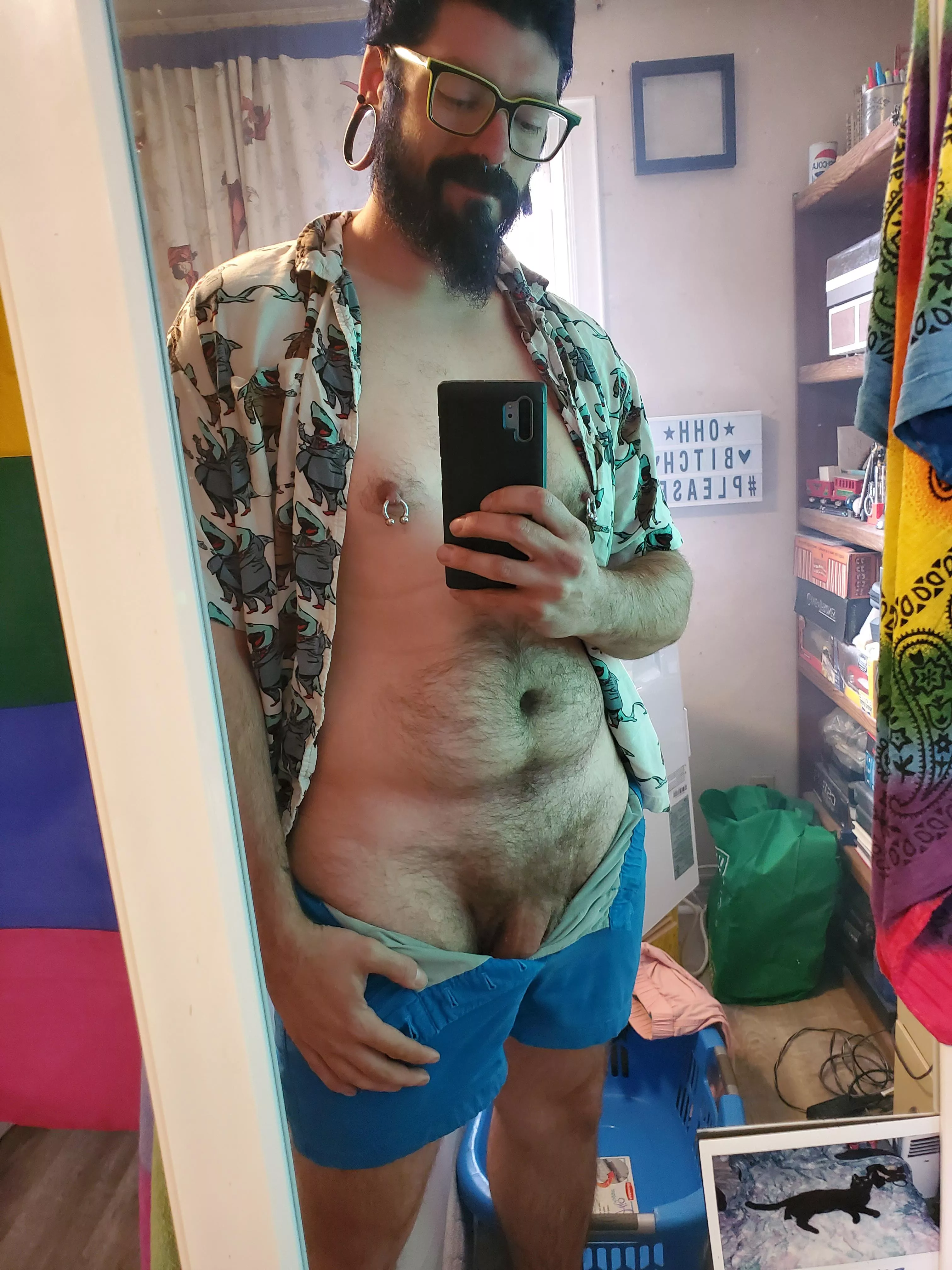 don't believe in shaving