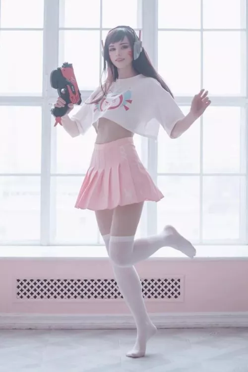 D.VA cosplay by Shirogane-Sama