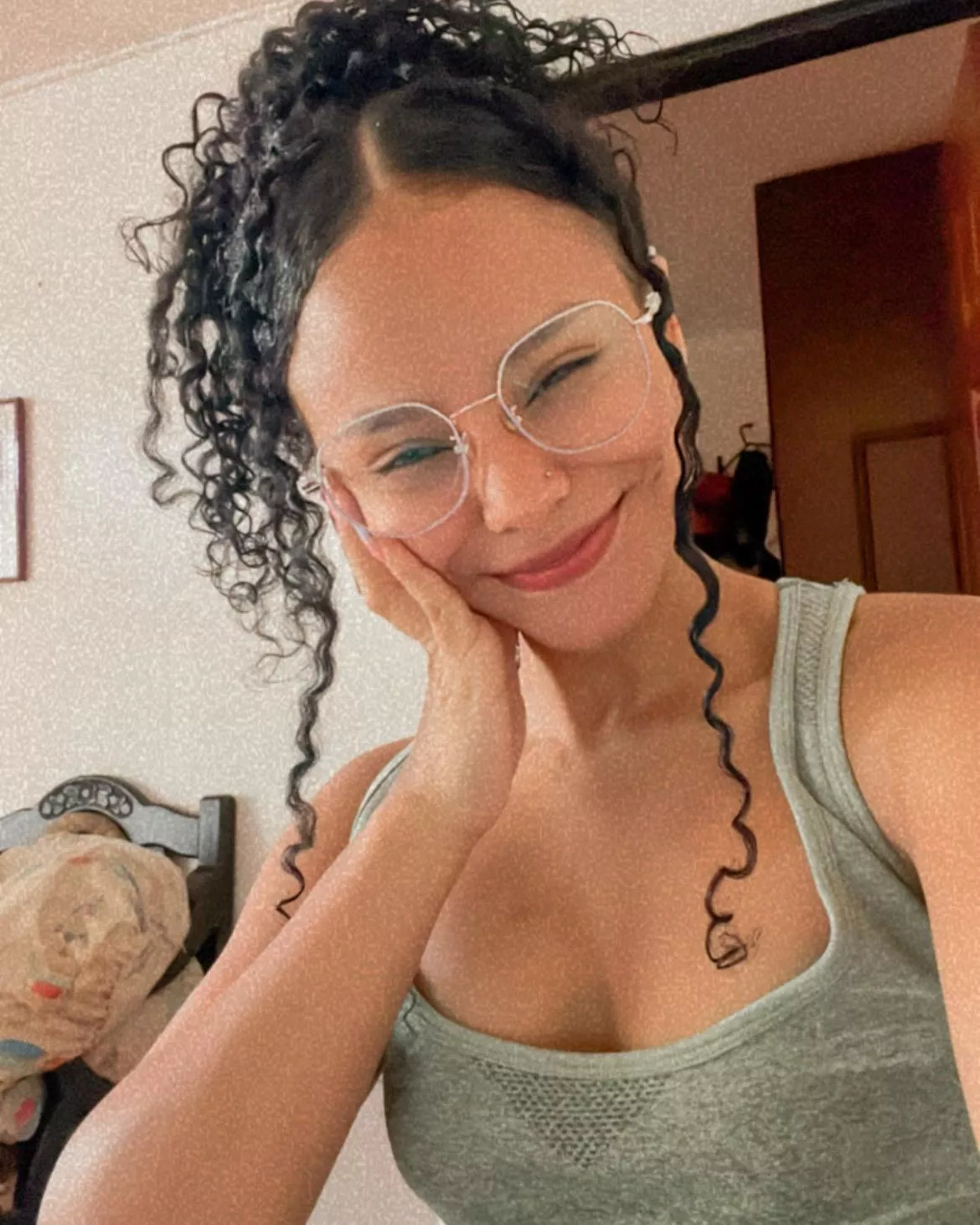 Feeling cute and nerdy this weekend