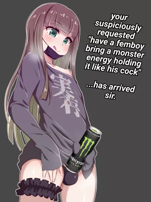 Femboys + Monster Energy