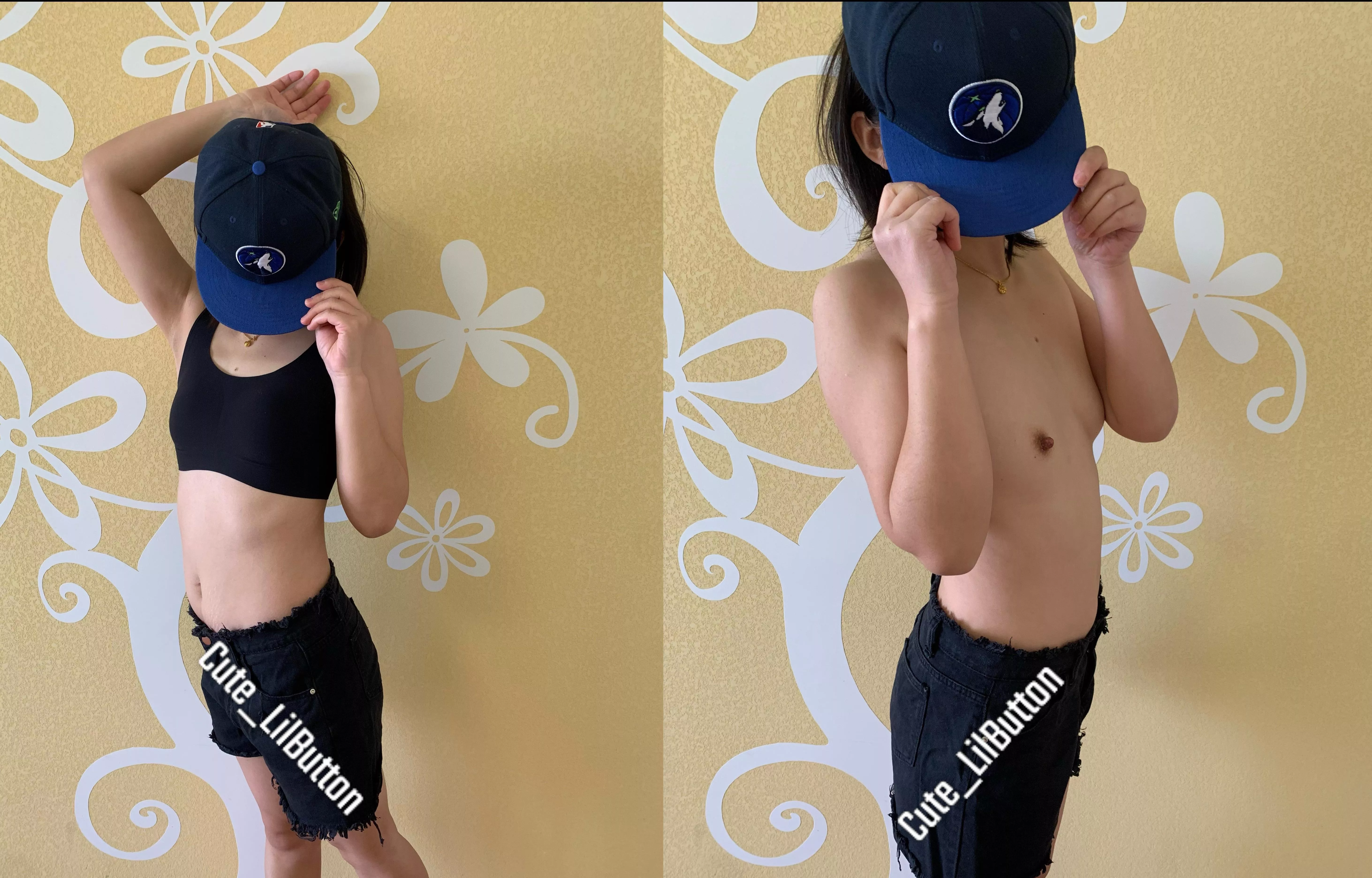 Flat as a board but still hot 😤