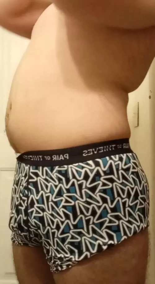 give my belly a kiss, won't cha?